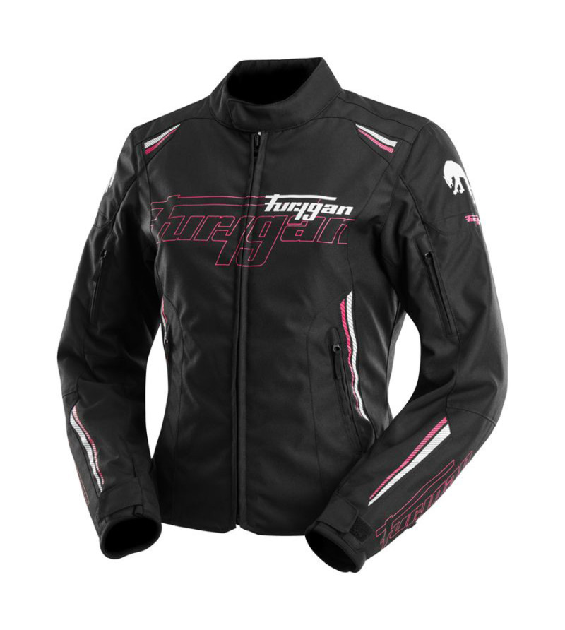 BLOUSON TEXTILE FURYGAN TOUTES SAISONS FEMME AGATA NOIR / ROSE TAILLES