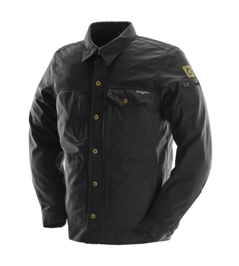 SURCHEMISE TEXTILE FURYGAN TOUTES SAISONS HOMME EIRIK NOIR TAILLE M
