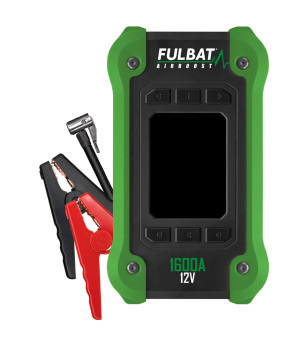BOOSTER MULTIFONCTION BATTERIE/AIDE AU DEMARRAGE/COMPRESSEUR AIR FULBAT AIRBOOST 1600A
