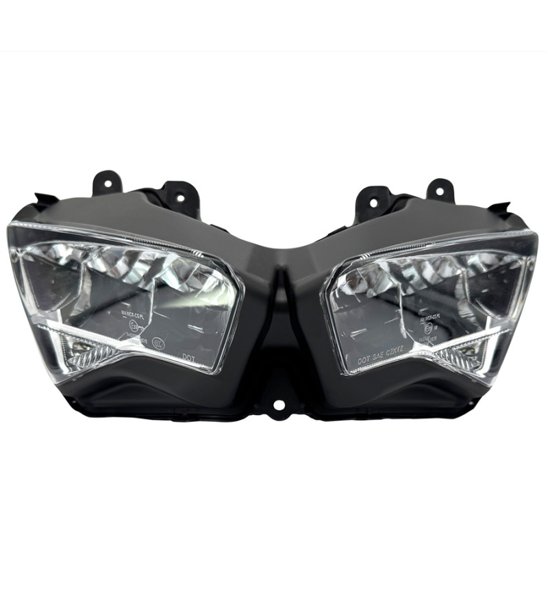 OPTIQUE MOTO TEKNIX ADAPT. KAWASAKIZX-6R 636 / Z400 / VERSYS 650/1000 HOMOLOGUE CE