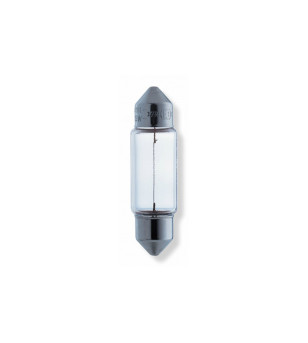 LAMPE/AMPOULE 12V 5W (C5W) BLANC OSRAM NAVETTE (FEU AR + STOP) (SV8,5-8) (X1)