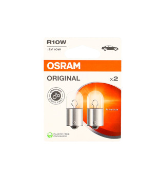 LAMPE/AMPOULE 12V 10W (BA15S) OSRAM GRAISSEUR (X2)