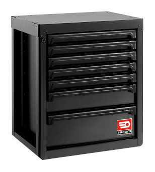 MEUBLE BAS 7 TIROIRS NOIR RWS2 FACOM