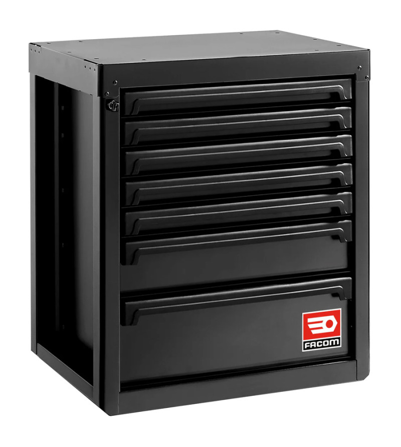 MEUBLE BAS 7 TIROIRS NOIR RWS2 FACOM