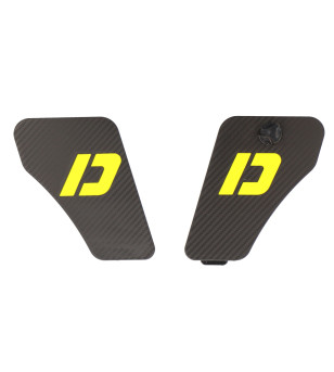 PORTE DE BOITE A OUTILS CYCLO DOPPLER 103 MVL/SP AM RESERVOIR 3L7 NOIR EFFET CARBONE/JAUNE