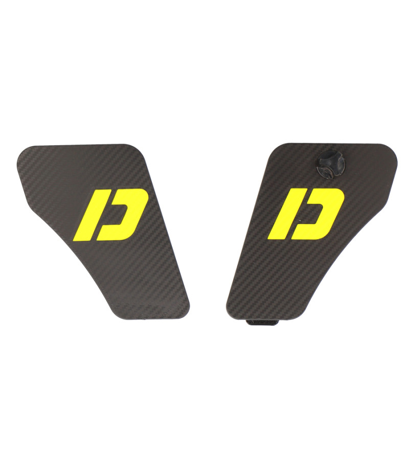PORTE DE BOITE A OUTILS CYCLO DOPPLER 103 MVL/SP AM RESERVOIR 3L7 NOIR EFFET CARBONE/JAUNE