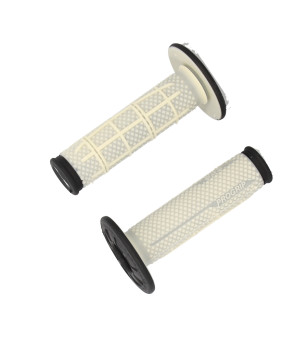REVETEMENT/POIGNEE PROGRIP 802 NOIRBLANC CREME (PR) DOUBLE DENSITE 115MM