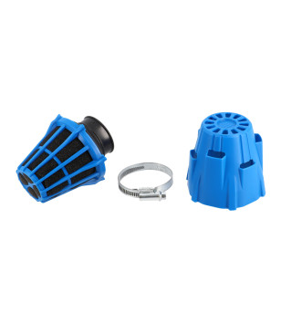 FILTRE A AIR POLINI AIR BOX BLEU ETANCHE 50 DROIT D32