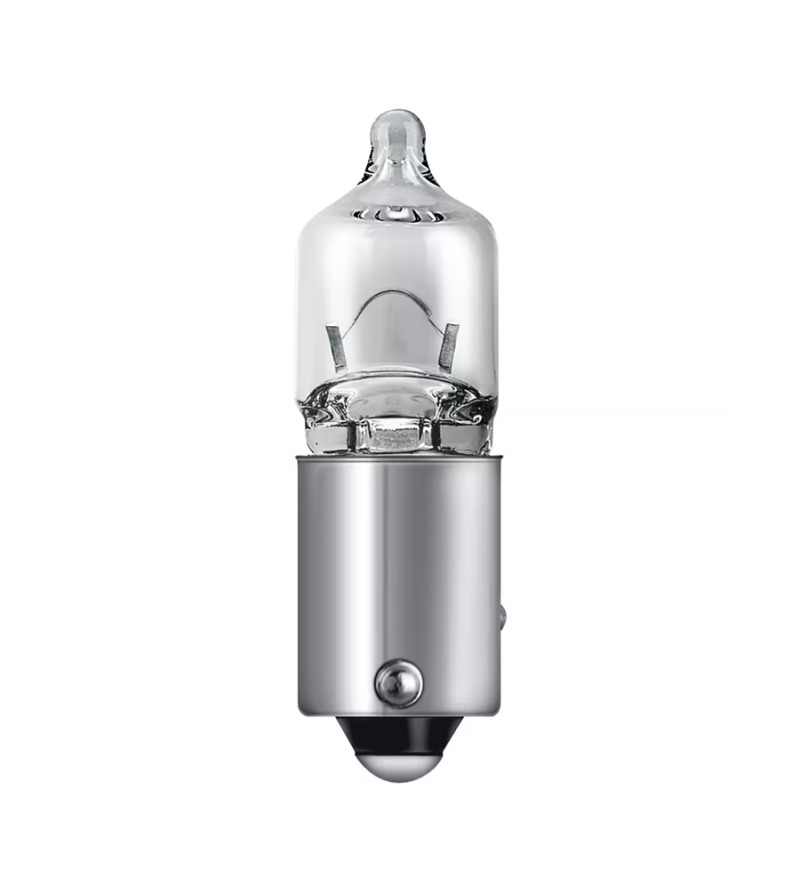 LAMPE/AMPOULE  12V 6W (H6W) BLANC OSRAM ERGOTS DECALES (BAX9s) (X1)