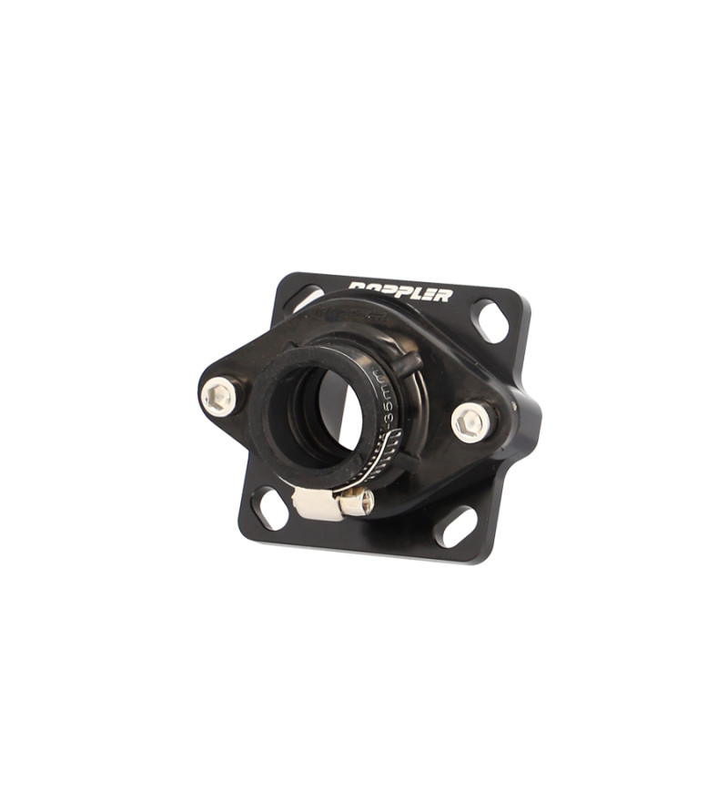 PIPE ADMISSION CYCLO DOPPLER CARTER POLINI 103/MBK 51 POUR CARBU TYPE PHBG/PHDG NOIR