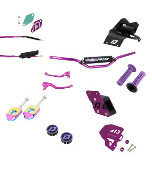 PACK CUSTOMISATION DOPPLER VIOLET DERBI