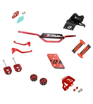 PACK CUSTOMISATION DOPPLER ROUGE DERBI