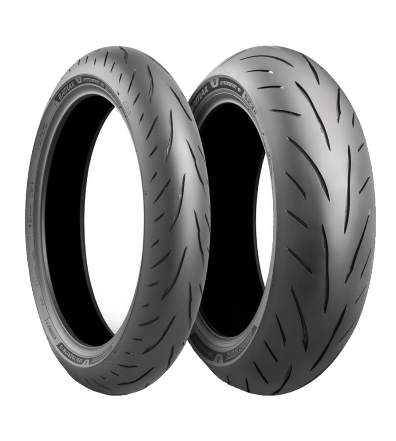 PNEU MOTO 17" 190/55 ZR 17 BRIDGESTONE BATTLAX S23 REAR M/C 75(W) TL