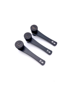 JEU D'OUTILS CLES HEXAGONALES 8/9/10 MM (3 INSERTS DE REGLAGE -FENTE/3MM CARRE/4MM CARRE)