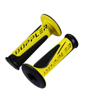 REVETEMENT/POIGNEE DOPPLER GRIP RADICAL NOIR/JAUNE (PR)