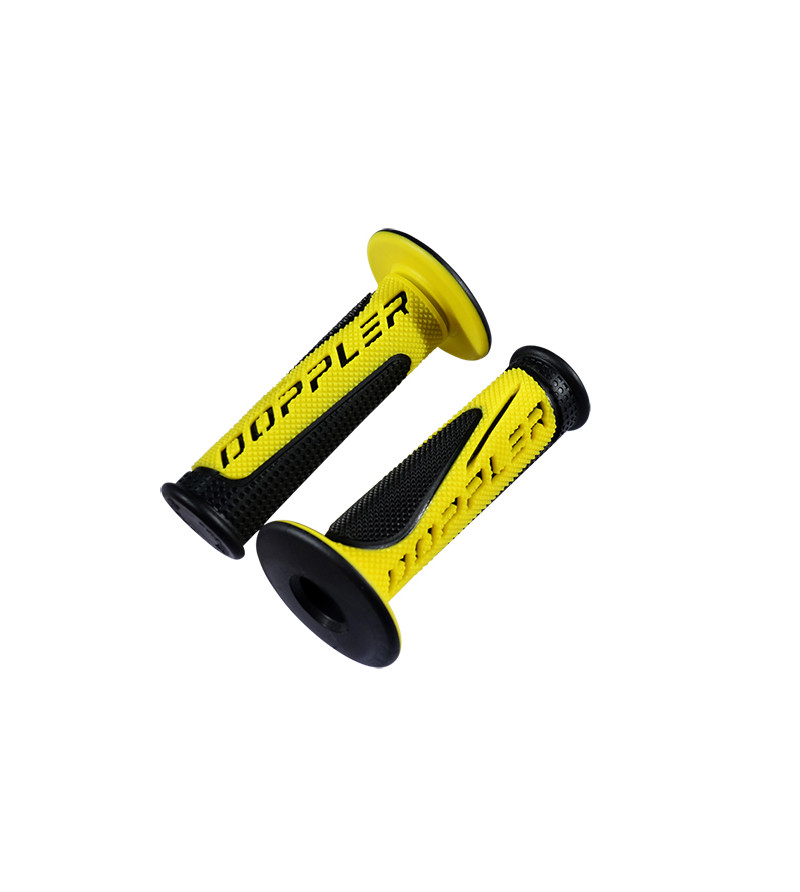 REVETEMENT/POIGNEE DOPPLER GRIP RADICAL NOIR/JAUNE (PR)