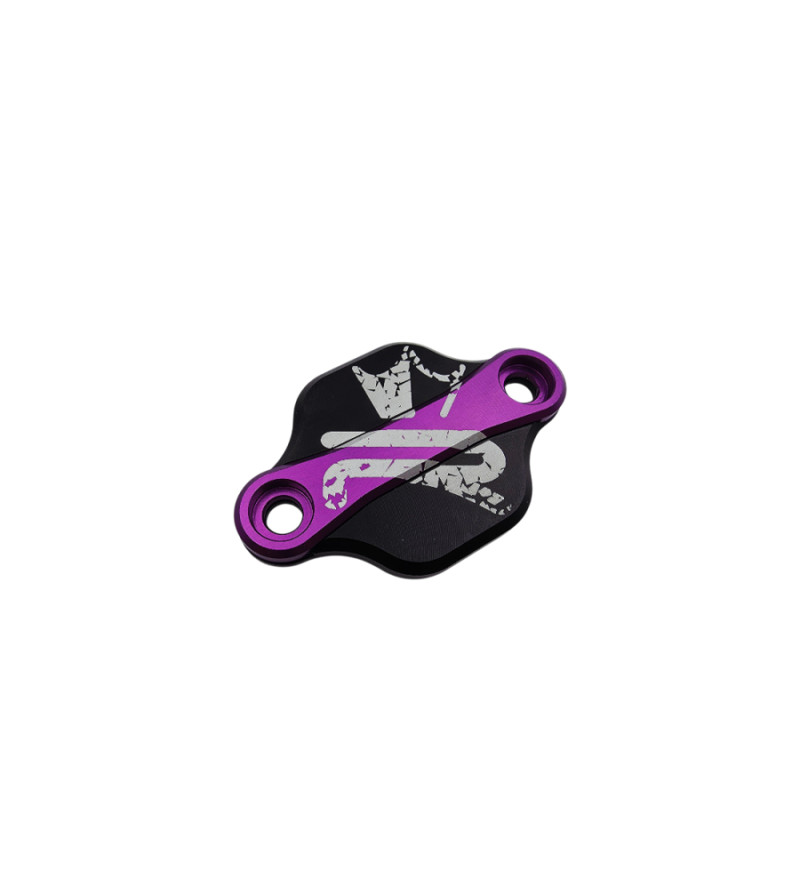 OBTURATEUR POMPE A HUILE BICOLORE MECABOITE KRM ADAPT. DERBI/AM6 NOIR/VIOLET