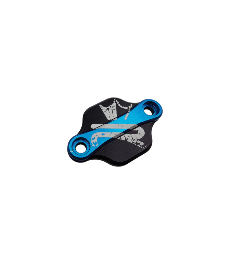 OBTURATEUR POMPE A HUILE BICOLORE MECABOITE KRM ADAPT. DERBI/AM6 NOIR/BLEU