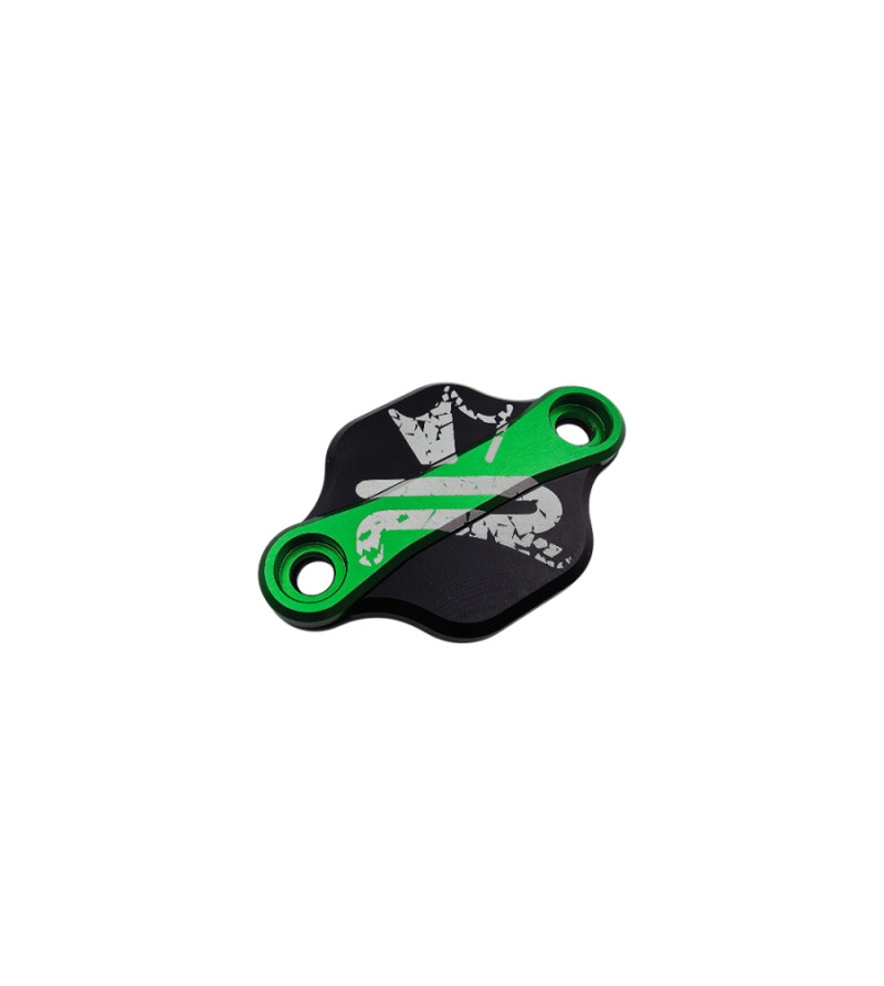 OBTURATEUR POMPE A HUILE BICOLORE MECABOITE KRM ADAPT. DERBI/AM6 NOIR/VERT