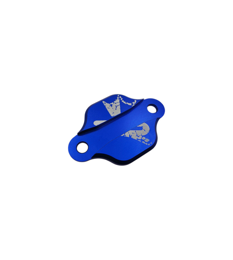 BASE OBTURATEUR POMPE A HUILE BICOLORE MECABOITE KRM ADAPT. DERBI/AM6BLEU FONCE