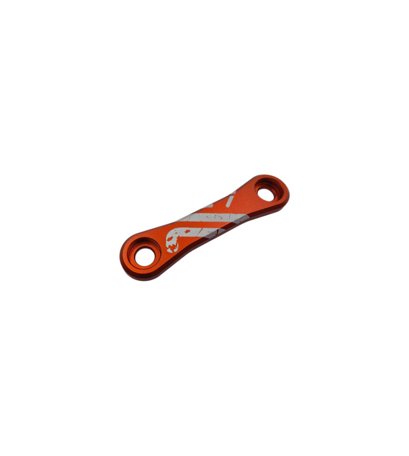 COUVERCLE OBTURATEUR POMPE A HUILEBICOLORE MECABOITE KRM ADAPT. DERBI/AM6 ORANGE