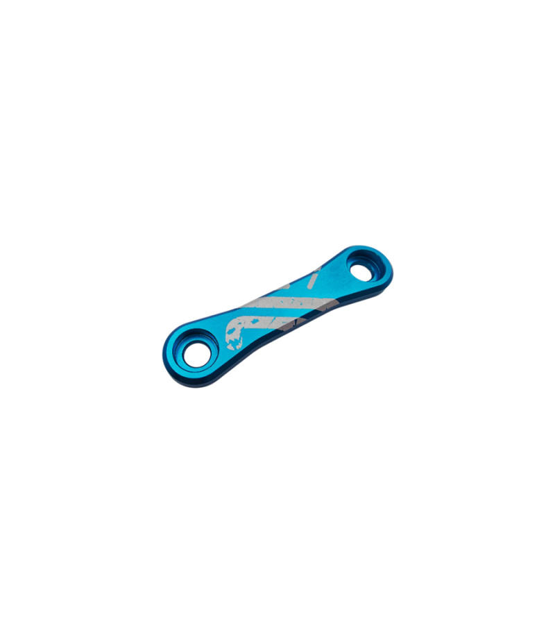 COUVERCLE OBTURATEUR POMPE A HUILEBICOLORE MECABOITE KRM ADAPT. DERBI/AM6 TURQUOISE