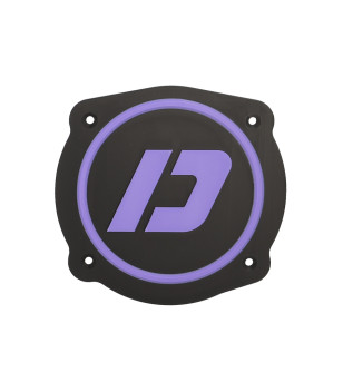 CACHE/OBTURATEUR BOITE A AIR DOPPLER ADAPT. MRT -2022 VERSION LOGO DOPPLER NOIR/VIOLET