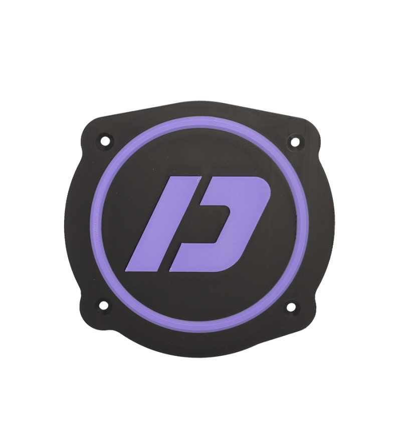 CACHE/OBTURATEUR BOITE A AIR DOPPLER ADAPT. MRT -2022 VERSION LOGO DOPPLER NOIR/VIOLET