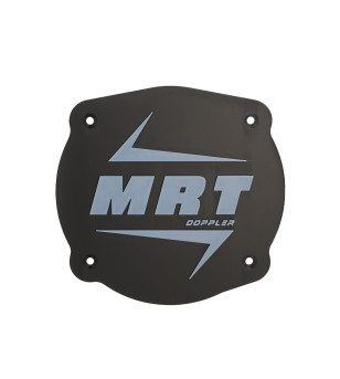 CACHE/OBTURATEUR BOITE A AIR DOPPLER ADAPT. MRT -2022 VERSION LOGO MRT NOIR/GRIS