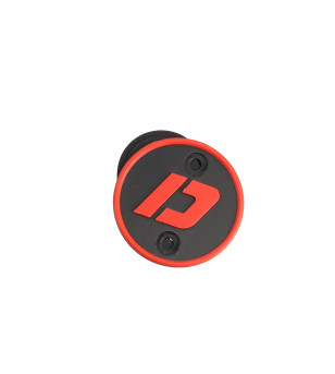 CACHE/OBTURATEUR BOITE A AIR DOPPLER ADAPT. DERBI SENDA NOIR/ROUGE