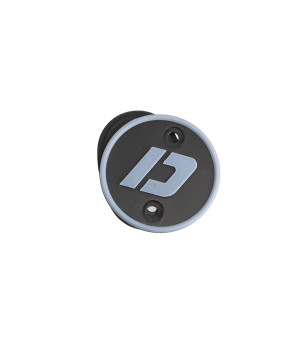 CACHE/OBTURATEUR BOITE A AIR DOPPLER ADAPT. DERBI SENDA NOIR/GRIS