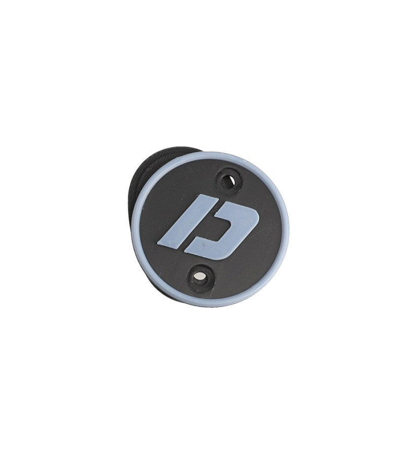 CACHE/OBTURATEUR BOITE A AIR DOPPLER ADAPT. DERBI SENDA NOIR/GRIS
