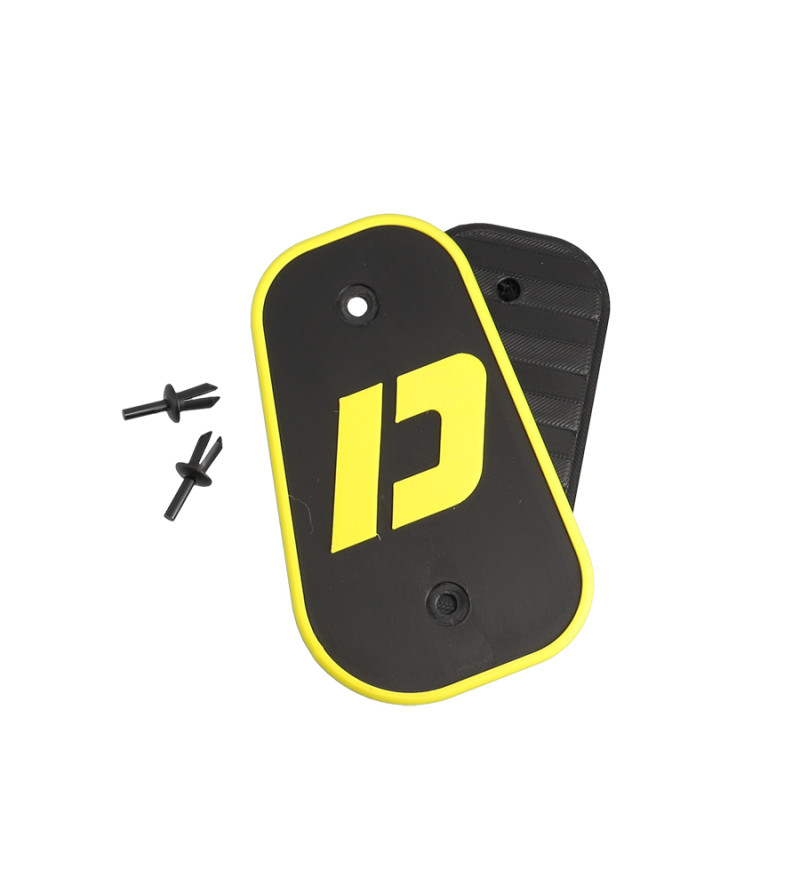 CACHE/OBTURATEUR BOITE A AIR DOPPLER ADAPT. SHERCO/SCORPA XP6 26- NOIR/JAUNE