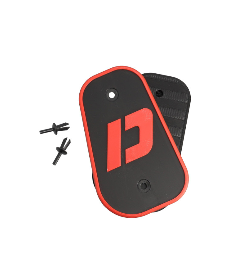 CACHE/OBTURATEUR BOITE A AIR DOPPLER ADAPT. SHERCO/SCORPA XP6 26- NOIR/ROUGE