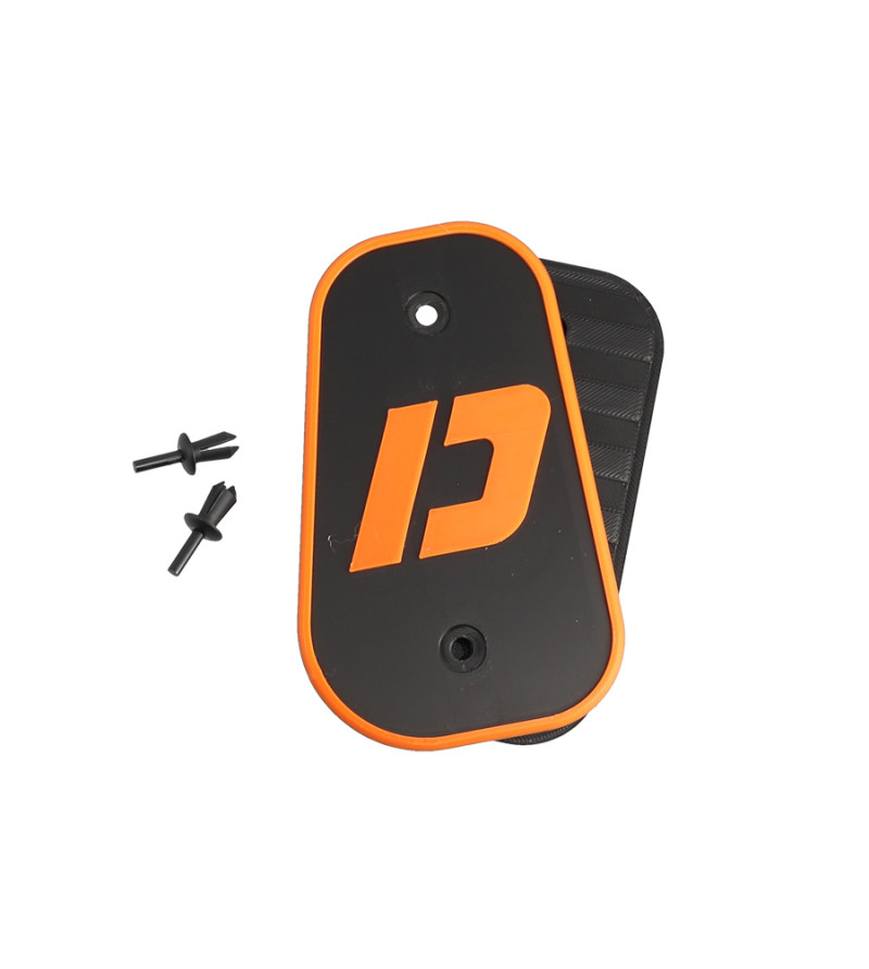CACHE/OBTURATEUR BOITE A AIR DOPPLER ADAPT. SHERCO/SCORPA XP6 26- NOIR/ORANGE