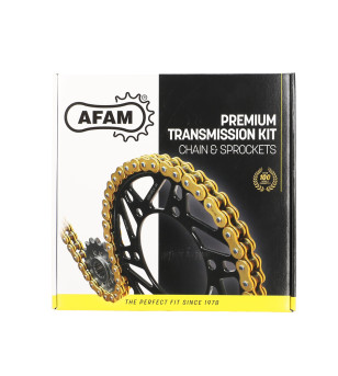 KIT CHAINE AFAM ADAPT. YAMAHA TRACER 9 (GT) 21- 16X45 (DEMULT.ORIGINE)