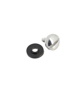 VIS 5X10 + RONDELLE EPAULEE CARTER/CAPOTAGE CYCLO ADAPT. MBK51 (DIAM 5 NOIR)