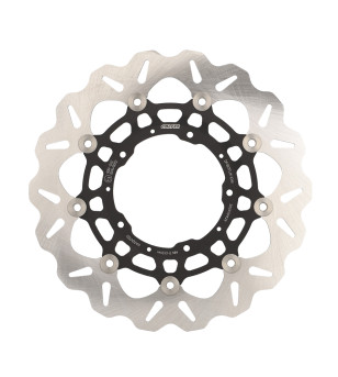 DISQUE FREIN WAVE GALFER MAXI-SCOOTER DF097CW FLOTTANT ADAPT. HONDA 750 X ADV(296X4MM)