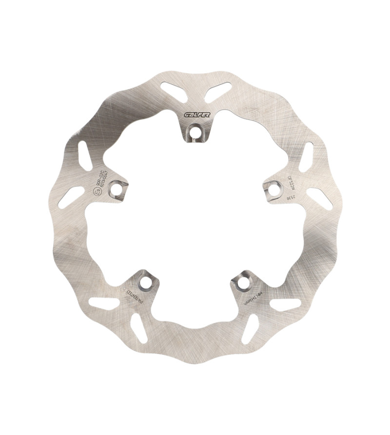 DISQUE FREIN WAVE GALFER MAXI-SCOOTER DF522W FIXE ADAPT. YAMAHA (267X4,5MM)