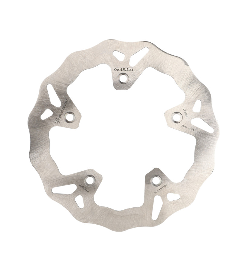 DISQUE FREIN WAVE GALFER MAXI-SCOOTER DF528W FIXE ADAPT. YAMAHA (282X5MM)