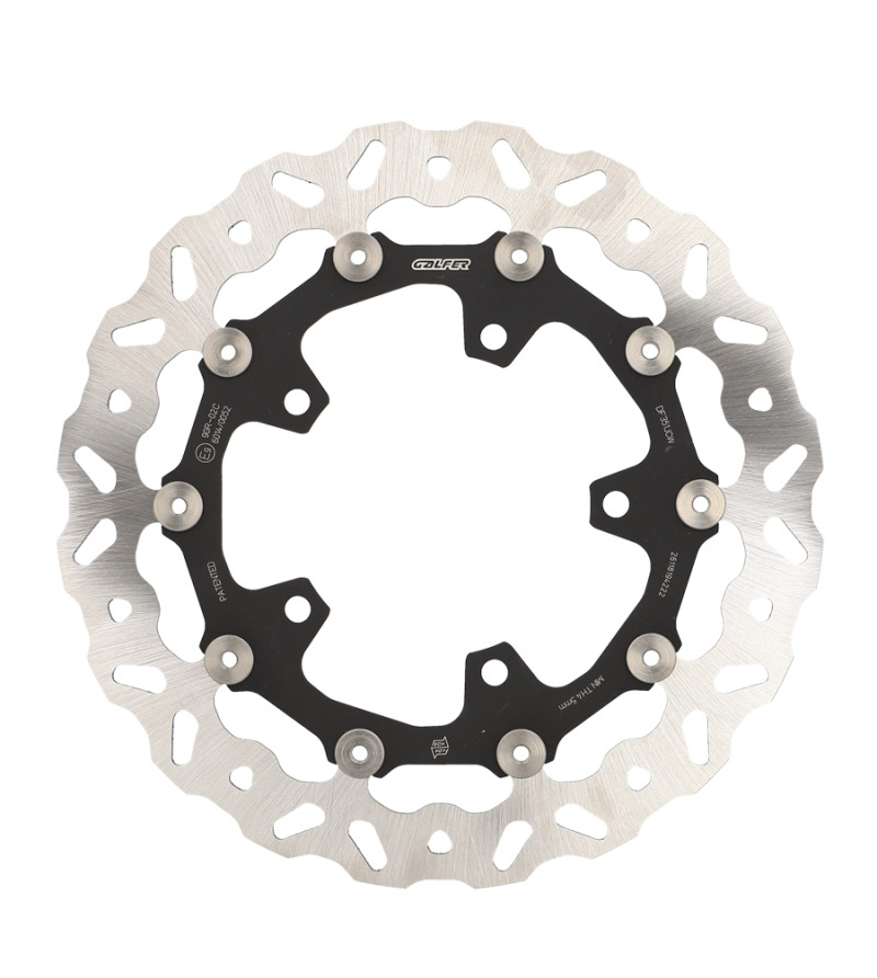 DISQUE FREIN WAVE GALFER MOTO DF351JCW FLOTTANT ADAPT. SUZUKI (310X5MM)
