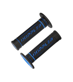 REVETEMENT/POIGNEE DOPPLER GRIP 3D NOIR/BLEU (PR)