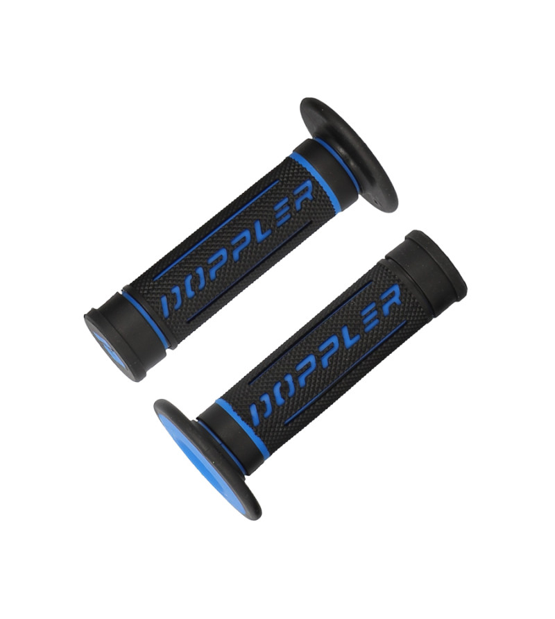 REVETEMENT/POIGNEE DOPPLER GRIP 3D NOIR/BLEU (PR)
