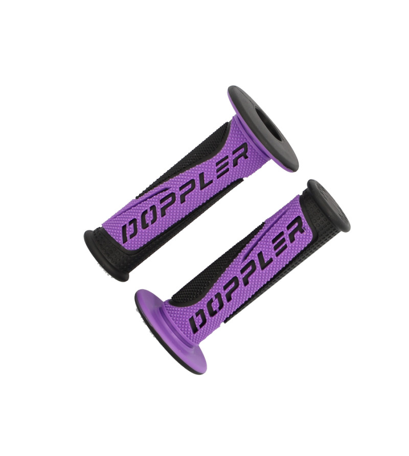 REVETEMENT/POIGNEE DOPPLER GRIP RADICAL NOIR/VIOLET (PR)