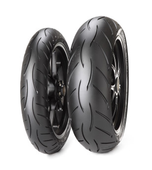 PNEU MOTO 17" 160/60 ZR 17 METZELER SPORTEC M5 INTERACT REAR M/C 69W T L