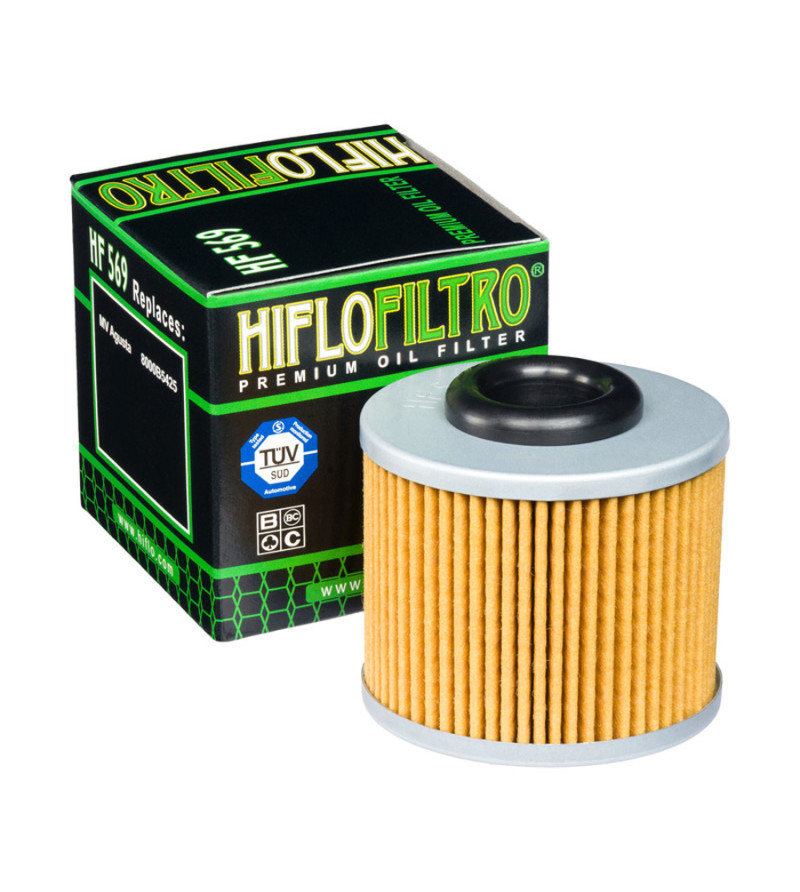 FILTRE À HUILE MOTO HIFLOFILTRO HF569 ADAPT. MV AGUSTA BRUTALE 800 2013-2016