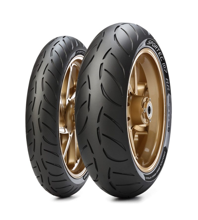PNEU MOTO 17" 160/60 ZR 17 METZELER SPORTEC M7 RR REAR M/C 69(W) TL