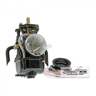 CARBU STAGE6 R/T TYPE PWK 28 AVEC POWER JET (BOISSEAU PLAT / STARTER TIRETTE / DEPRESSION) Carburations sur le site du spécia...