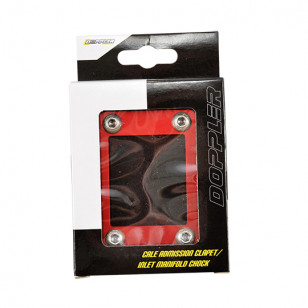 CALE ADMISSION CLAPET MOTO ALU CNC DOPPLER ROUGE 5MM ADAPT. AM6 / DERBI EURO2 / EURO3 / EURO4 Admissions sur le site du spéci...