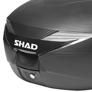 TOP CASE SHAD 39L NOIR (CAPACITE 2 CASQUES - JET+INTEGRAL) Top-case sur le site du spécialiste des deux roues O-TAKET.COM